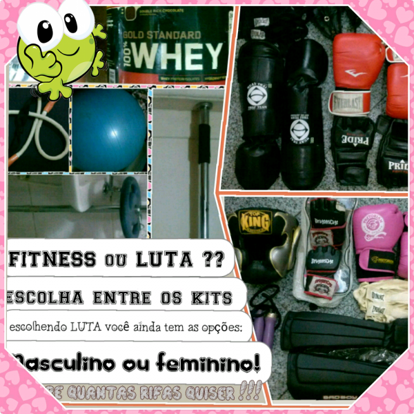 AA Rifa fitness  ou luta!