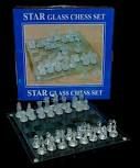 Star glass chess set